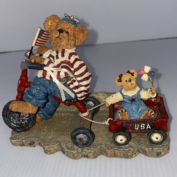 Boyds Bears & Friends Ross With Betsy Everybody Loves A Parade 2001 Style#227809 - Picture 6 of 9